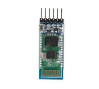 ANGGREK Module Bluetooth sans Fil 3,3 V UART Module émetteur-récepteur Série BT avec Commandes AT Modes Maître-Esclave 1200 à 115200 Bauds pour Les Projets de Contrôle MCU Arm DIY