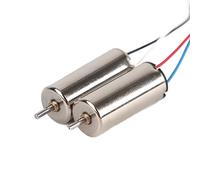 ANGGREK Moteur 8520 à Coupelle Creuse, 2 Pièces, 8,5 X 20 Mm, 3-5 V, 0,15 A, Moteur Quadricoptère avec Trou de Dissipation Thermique pour Drone, Léger, 5 G, 12 Cm, Circuit Arrière