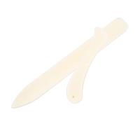 ANGGREK Outil de Plioir en Os pour Artisanat, Rainurage et Plieuse pour Papier, Cartonnage, Scrapbooking, Couture avec Surface Lisse en Matériau Plastique Durable