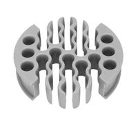 ANGGREK Peigne de Câble 30 Trous Configuration Flexible à Faible Friction pour Gestion Efficace des Câbles de Bureau et de Salle de Serveurs Rack 6