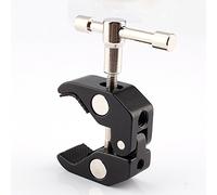 ANGGREK Pince à Pince à Crabe Multifonction Magique, Support de Clamp/Holder pour Appareil Photo Numérique, Alliage d'aluminium, Super Force de Serrage, Idéal pour la Photographie et la