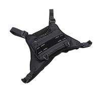 ANGGREK Sac de Gilet de Course à Pied, Sac de Poitrine Sport Réfléchissant Réglable en Nylon Imperméable, Support de Téléphone 14,96 X 10,25 X 1,18 Pouces pour la Course à Pied, Le (Black)