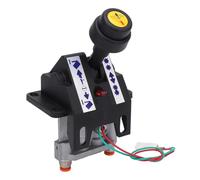 ANGGREK Soupape de Commande de Camion à Benne Basculante, Vanne Hydraulique à 4 Positions en Aluminium, Réponse Rapide pour Camions à Benne Basculante et Semi-remorques