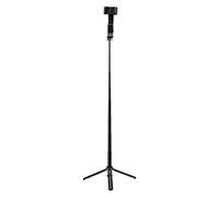 ANGGREK Stabilisateur Téléphone Mono-axe, Trépied Perche à Selfie, 101cm avec Lampe de Remplissage et Télécommande Bluetooth, pour Vlog Enregistrement Vidéo Diffusion en Direct