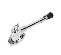 ANGGREK Support de Batterie, Pied Droit Réglable en Acier au Carbone avec Base Robuste pour la Performance et la Pratique des Batteurs