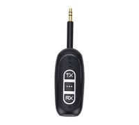 ANGGREK Système de Guitare sans Fil 2,4 GHz Bluetooth 5.4 Émetteur | Audio 24 Bits/48 KHz, Latence Ultra-faible, Batterie Rechargeable 5 H, Fiche 1/4" Rotative, Branchez et Jouez avec l'ampli.