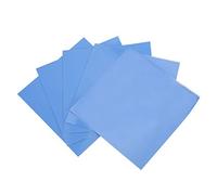 ANGGREK Tampon Thermique en Silicone, 5pcs Thermos Thermique PAD CONDUCTION THERMAL 100X100X0.5 Mm 1,5 W/M K pour L'alimentation LED GPU CPU