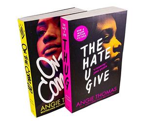 Angie Thomas 2 Book Set Collection- The Hate U Give and on the Come Up