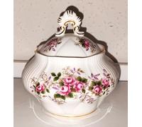 & AngiesStrickZauber : Royal Albert / Sucrier avec couvercle / Original / Rose Lavande / Chine / Angleterre