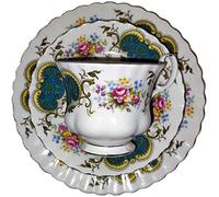 AngiesStrickZauber Vendu : Royal Albert/Original/BERKELEY / 1 tasse - 1 soucoupe - 1 assiette à gâteau/Original/Bone China/Angleterre