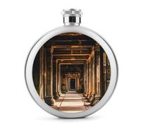 Angkor Thom Flasques à whisky en acier inoxydable étanche pour alcool, camping, voyage, cadeaux