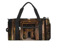 Angkor Thom Sac de sport imperméable pour homme et femme, grand sac de sport pour voyage et entraînement