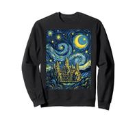 Angkor Wat Cambodge Nuit étoilée Histoire de l'art Cadeau Sweatshirt