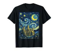 Angkor Wat Cambodge Nuit étoilée Histoire de l'art Cadeau T-Shirt