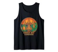 Angkor Wat Cambodge Souvenir de Voyage Monument Cadeau Touristique Débardeur