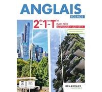 Anglais 2de, 1re, Tle Bac Pro Agricole