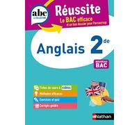 Anglais 2de - ABC Réussite - Programme de seconde 2025-2026 - Cours, Méthode, Exercices