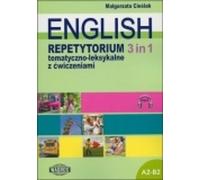 ANGLAIS 3 en 1 (+mp3). Répétition thématique et lexicale avec exercices.