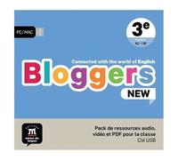 Anglais 3e Bloggers New - Pack De Ressource Audio, Vidéo Et Pdf Pour La Classe - Edition 2023