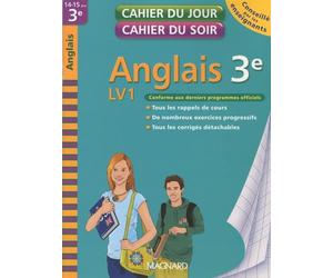Anglais 3e LV1