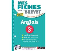 Anglais 3e - Mes fiches pour le Brevet - Brevet 2027