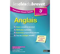 Anglais - 3ème Les clés du brevet - Graham Bushnell - Belin Éducation - broché - Scolaire / Universitaire