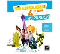 Anglais 4e Cycle 4 A2 So English! - Workbook