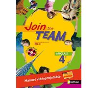 Anglais 4e Join the Team (1CD audio)