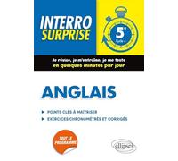 Anglais 5e