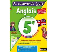 Anglais 5ème - cours + exercices + audio - Je comprends tout - conforme au programme de 5e