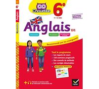 Anglais 6e - LV1 (A1 vers A2): cahier d'entraînement et de révision