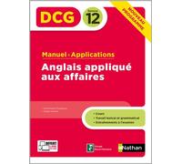 Claire Cornet, Dominique Daugeras – Anglais appliqué aux affaires (Épreuve 12 DCG) – Manuel – 2020