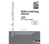 Anglais Cap A2 Tome Unique Active Learning - Livre Du Professeur - Edition 2019