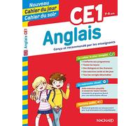 Anglais CE1 - Nouveau Cahier du jour Cahier du soir