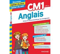 Anglais CM1 - Nouveau Cahier du jour Cahier du soir