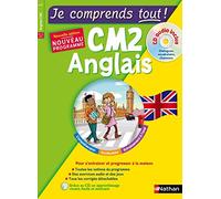 Anglais CM2 - cours + exercices + audio - Je comprends tout - conforme au programme de CM2