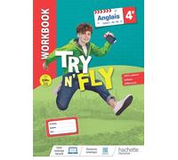 Anglais collège - Try n' Fly cycle 4 4e - Workbook Edition 2022 - Agnès Bringuier - Hachette Education - broché - Scolaire / Universitaire