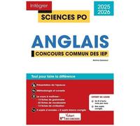 Anglais - Concours Commun Des Iep