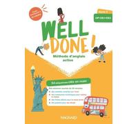 Anglais Cycle 2 Well Done! - Guide Enseignant Bi-Media + Fichier Photocopiable + Posters - Edition 2023