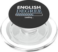 Anglais Étudiant Anglais Degré Chargement Anglais Majeur PopSockets PopGrip pour MagSafe