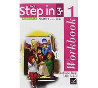 Anglais Let's Step in 3e : Workbook 1 et 2. Palier 2. Niveaux A2 / B1 de Germain. Evelyne (2009) Broché