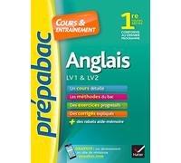 Anglais LV1-LV2 1re toutes séries
