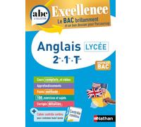 Anglais Lycée (2de-1re-Terminale) - ABC Excellence - Bac 2026 - Enseignement commun - Cours complets, Notions-clés et vidéos, Points méthode, Exercices et corrigés détaillés