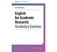 Anglais pour la recherche académique : Exercices de vocabulaire