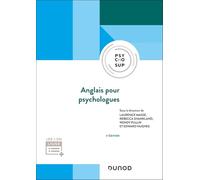Anglais pour psychologues - 3e éd.