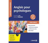 Anglais pour psychologues - Evgueniya Lyu - De Boeck Supérieur - broché - Méthode de langue