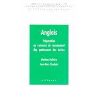 Anglais - Préparation Au Concours De Recrutement Des Professeurs Des Écoles