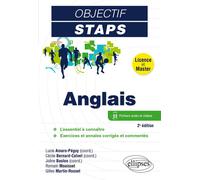 Anglais - STAPS - Lucie Amaro-Péguy - Ellipses - broché - Scolaire / Universitaire