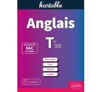 Anglais, Tle toutes séries (L, ES, S) - Kartable L'école sur Internet - Ellipses - broché - Scolaire / Universitaire