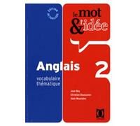 Anglais - vocabulaire thématique